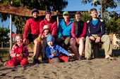 Mit Freunden in Chile-Radreise mit Kindern durch Patagonien-Argentinien und Chile-Axel Bauer, Wibke Raßbach Smilla und Selma